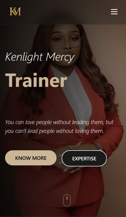 Kenlight Mercy Portfolio Home
